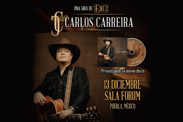 CARLOS CARREIRA 'UNA GIRA DE DIEZ' PRESENTANDO SU NUEVO DISCO '